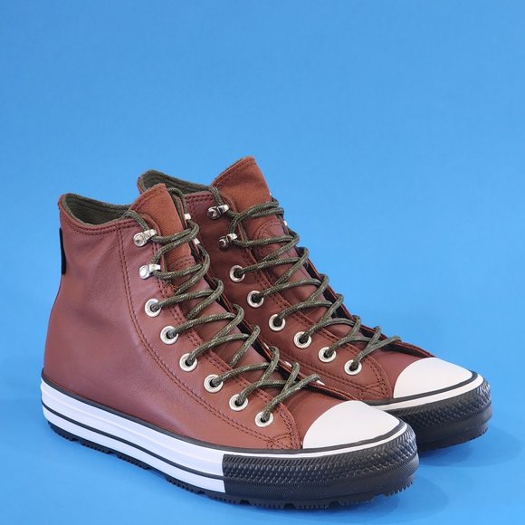Converse CTAS Hi Leather Winter Waterproof Unisex Sneakers 171440C NWT - Picture 1 of 6